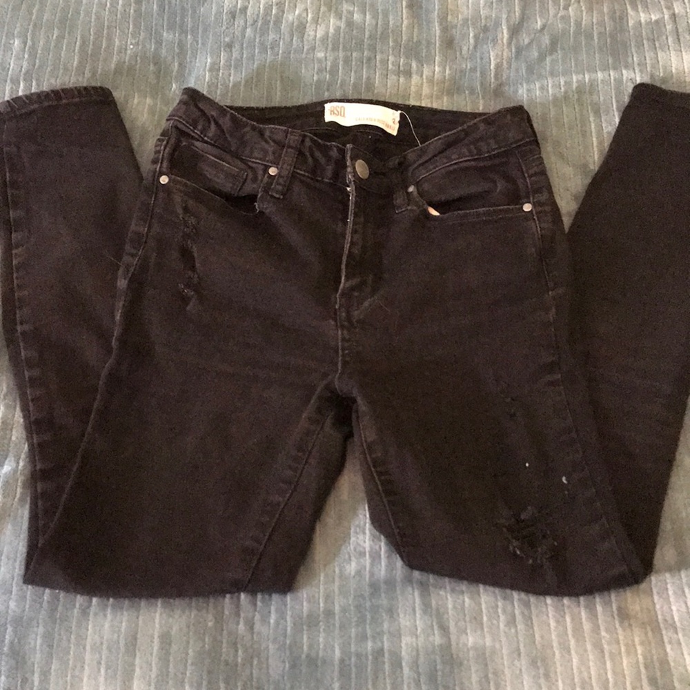 black jeans